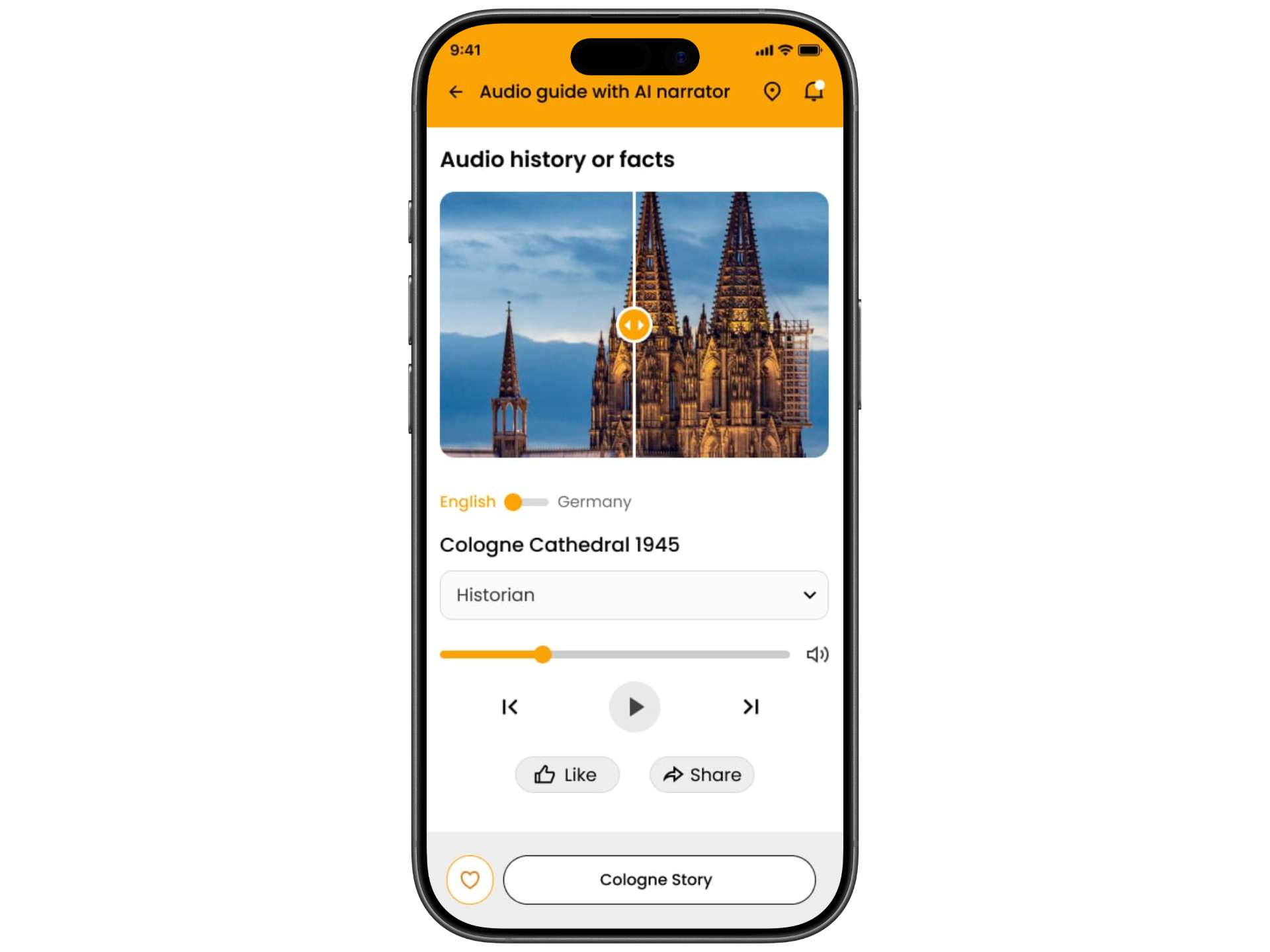 KUBIK — AR architecture discovery app on iPhone